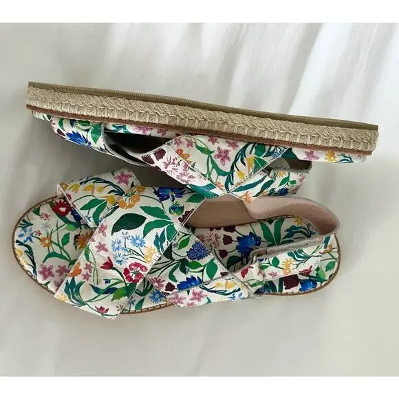 ALICE AND OLIVIA Floral Sandals Size 40 - Picture 5 of 5